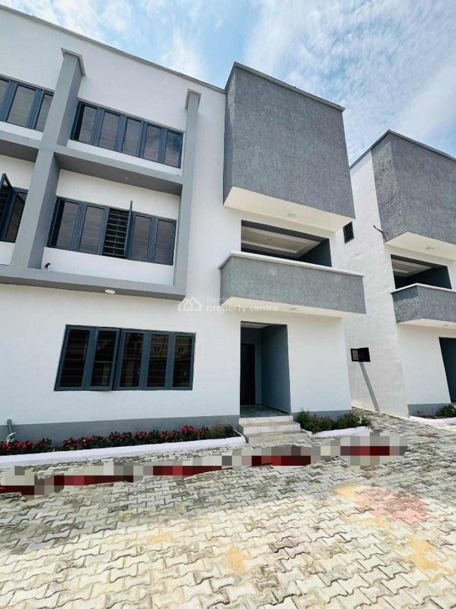 an Alluring 4 Bedroom Terraced  Duplex with Bq, Ologolo, Ologolo, Lekki, Lagos, Terraced Duplex for Sale