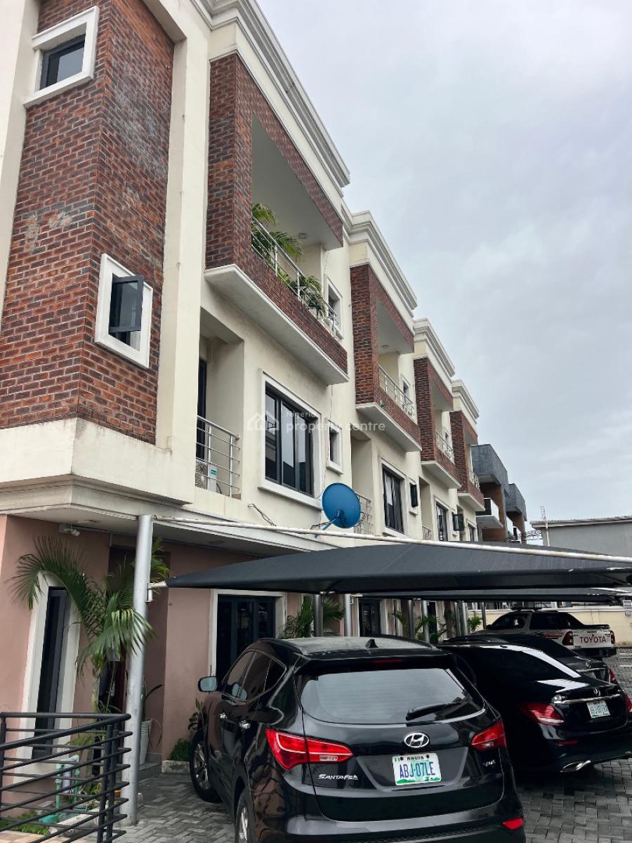 Family Friend 4 Bedroom Terraced Duplex with Pool Gym and Bq, Lekki Phase 1, Lekki, Lagos, Terraced Duplex for Sale