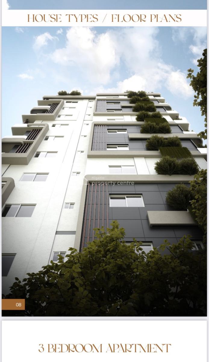 Super Luxurious 3 Bedroom Apartment with Payment Plan, Ikoyi, Lagos, Block of Flats for Sale