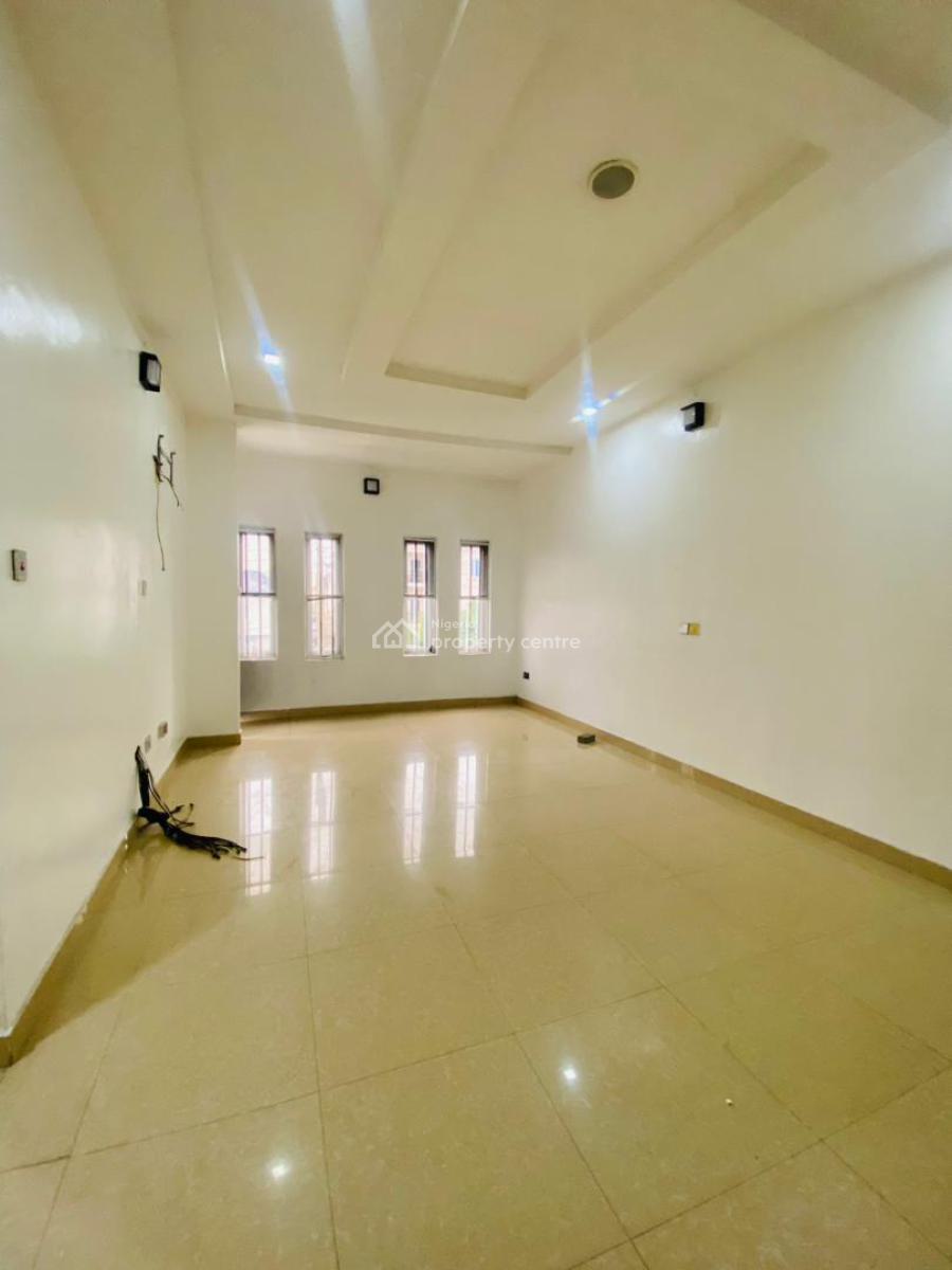 Self Serviced 4 Bedroom Semi Detached Duplex with Bq and Inverter, Chevron, Lekki, Lagos, Semi-detached Duplex for Rent