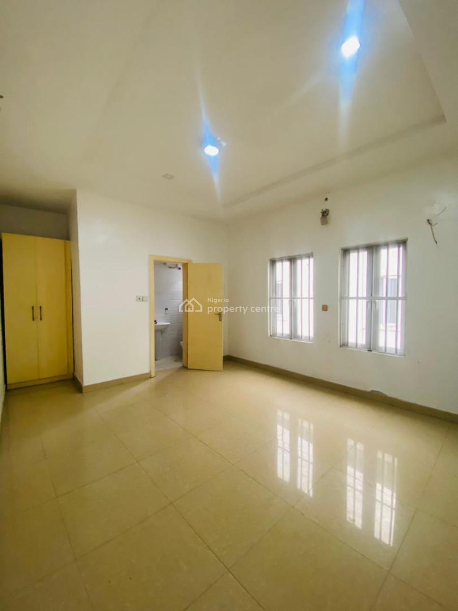 Self Serviced 4 Bedroom Semi Detached Duplex with Bq and Inverter, Chevron, Lekki, Lagos, Semi-detached Duplex for Rent