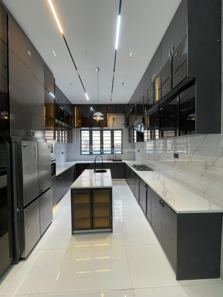 Amazing 5 Bedroom Fully Detached Duplex with a Bq,pool, Agungi, Lekki, Lagos, House for Sale