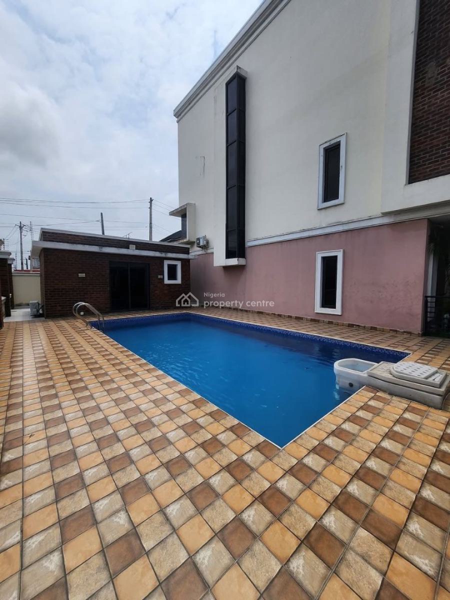4 Bedroom Terrace Duplex with Bq with Swimming Pool, Off Admiralty Way, Lekki Phase 1, Lekki, Lagos, Terraced Duplex for Rent