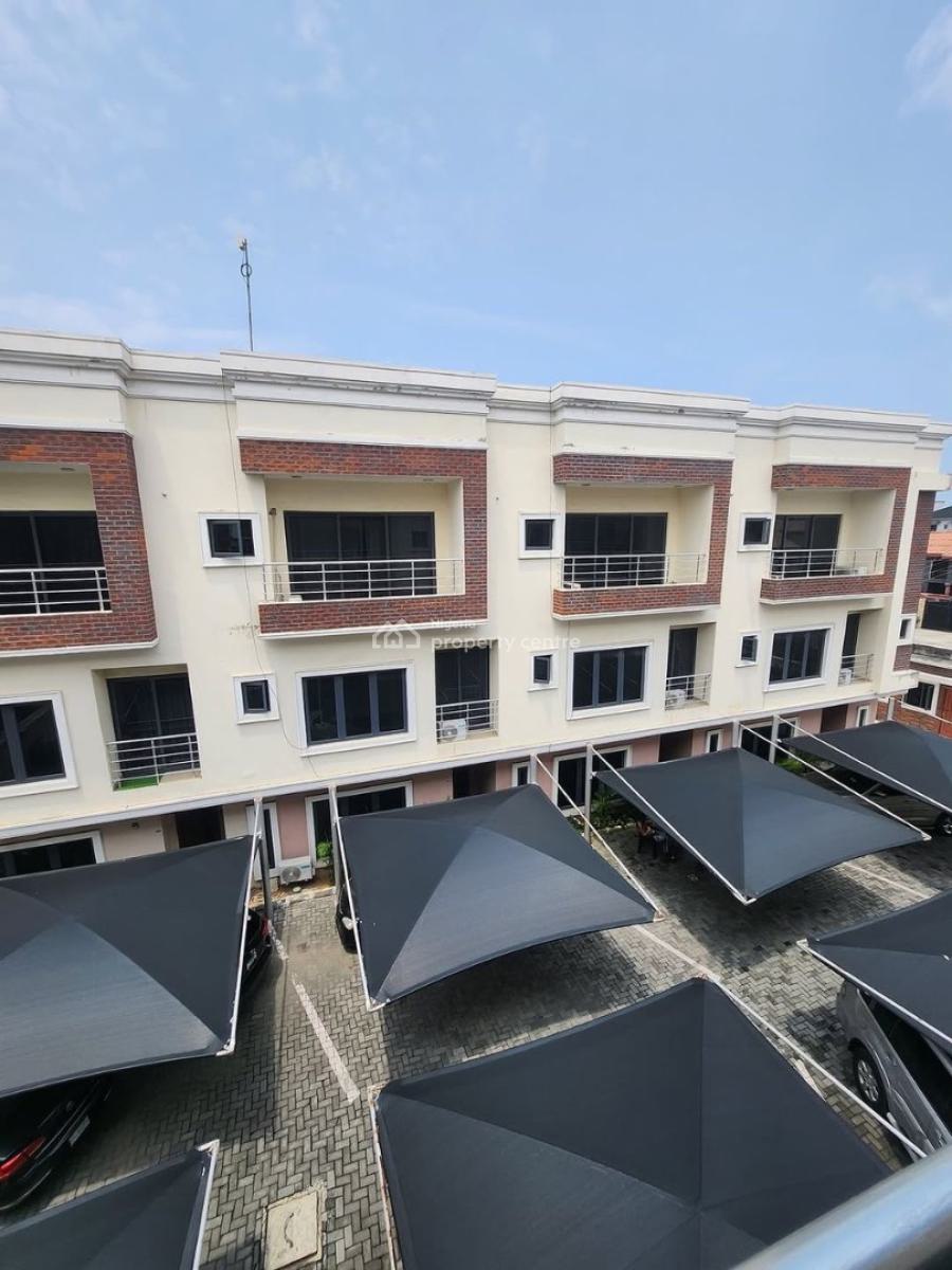 4 Bedroom Terrace Duplex with Bq with Swimming Pool, Off Admiralty Way, Lekki Phase 1, Lekki, Lagos, Terraced Duplex for Rent