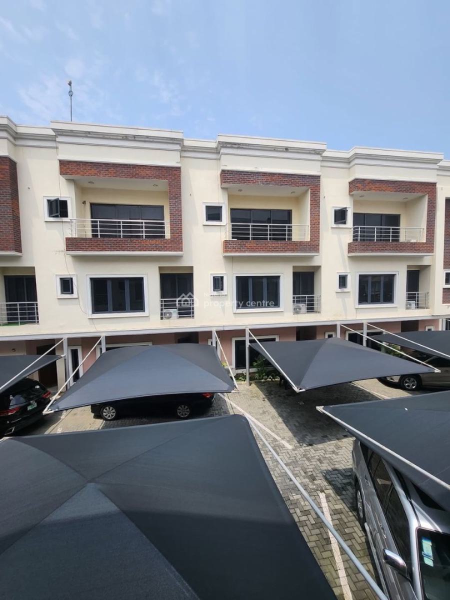 4 Bedroom Terrace Duplex with Bq with Swimming Pool, Off Admiralty Way, Lekki Phase 1, Lekki, Lagos, Terraced Duplex for Rent