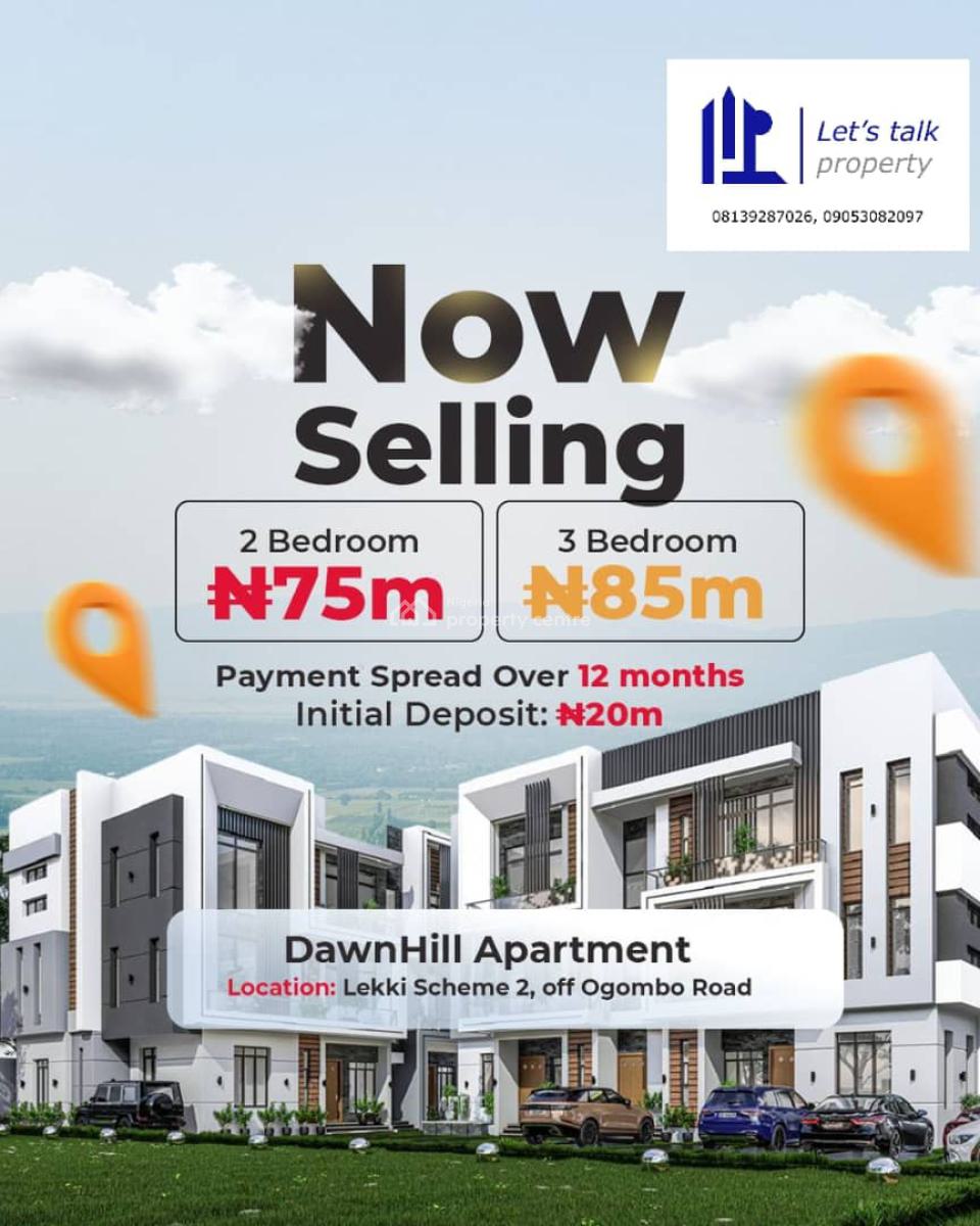 2 Bedroom Apartment, Lekki Scheme 2, Ajah, Lagos, Flat / Apartment for Sale