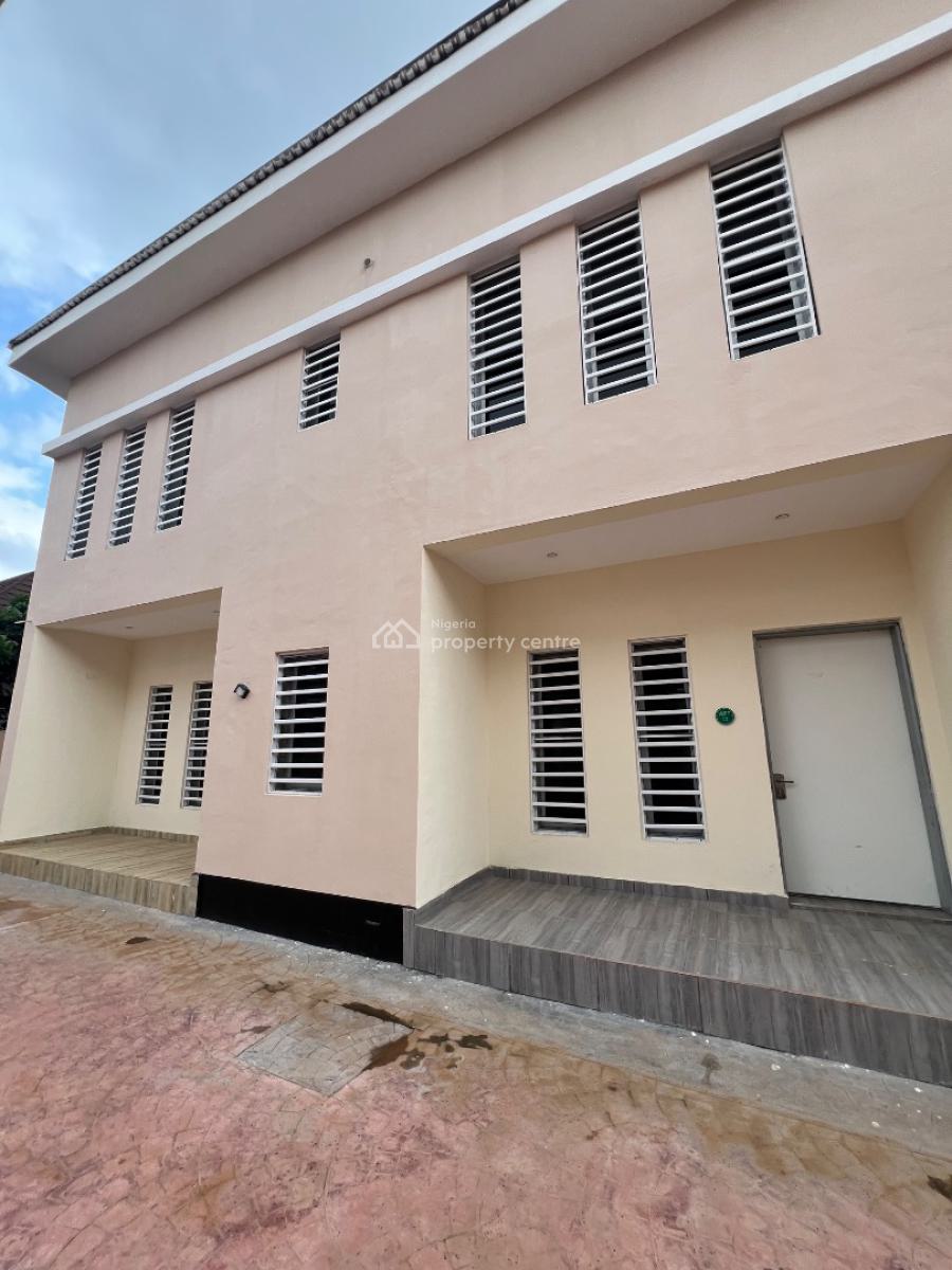 Standard 2 Bedroom Terrace Duplex with 3 Toilets, Inside a Well Secured Estate Along Sunnyvale Expressway, Galadimawa, Abuja, Terraced Duplex for Rent