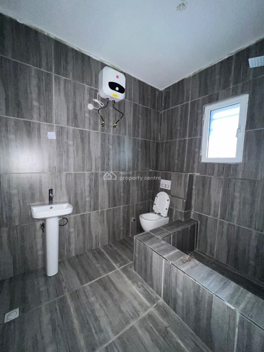 Standard 2 Bedroom Terrace Duplex with 3 Toilets, Inside a Well Secured Estate Along Sunnyvale Expressway, Galadimawa, Abuja, Terraced Duplex for Rent