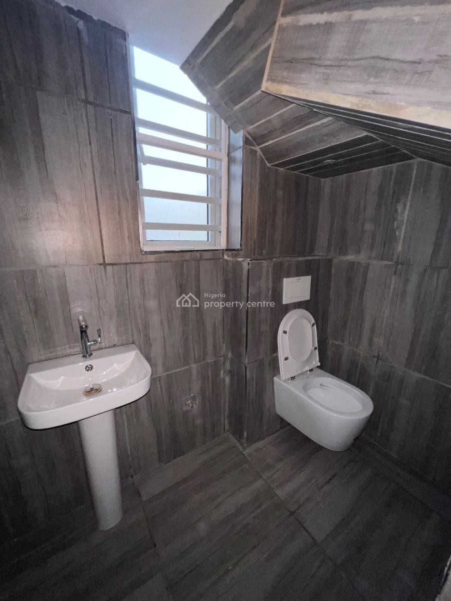 Standard 2 Bedroom Terrace Duplex with 3 Toilets, Inside a Well Secured Estate Along Sunnyvale Expressway, Galadimawa, Abuja, Terraced Duplex for Rent