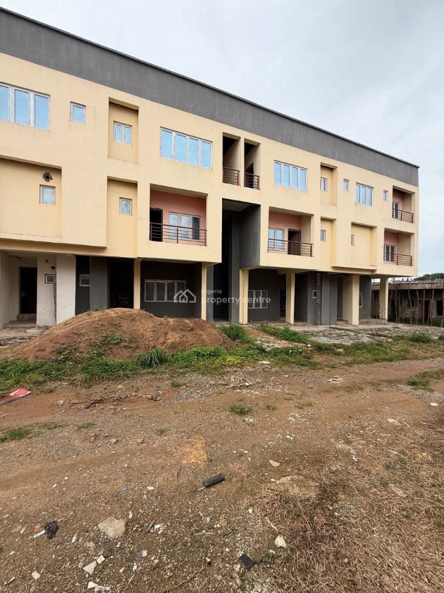 3 Bedroom Semi Detached Duplex + Bq (semi Finished, Conner Unit), Idu Industrial, Abuja, Semi-detached Duplex for Sale