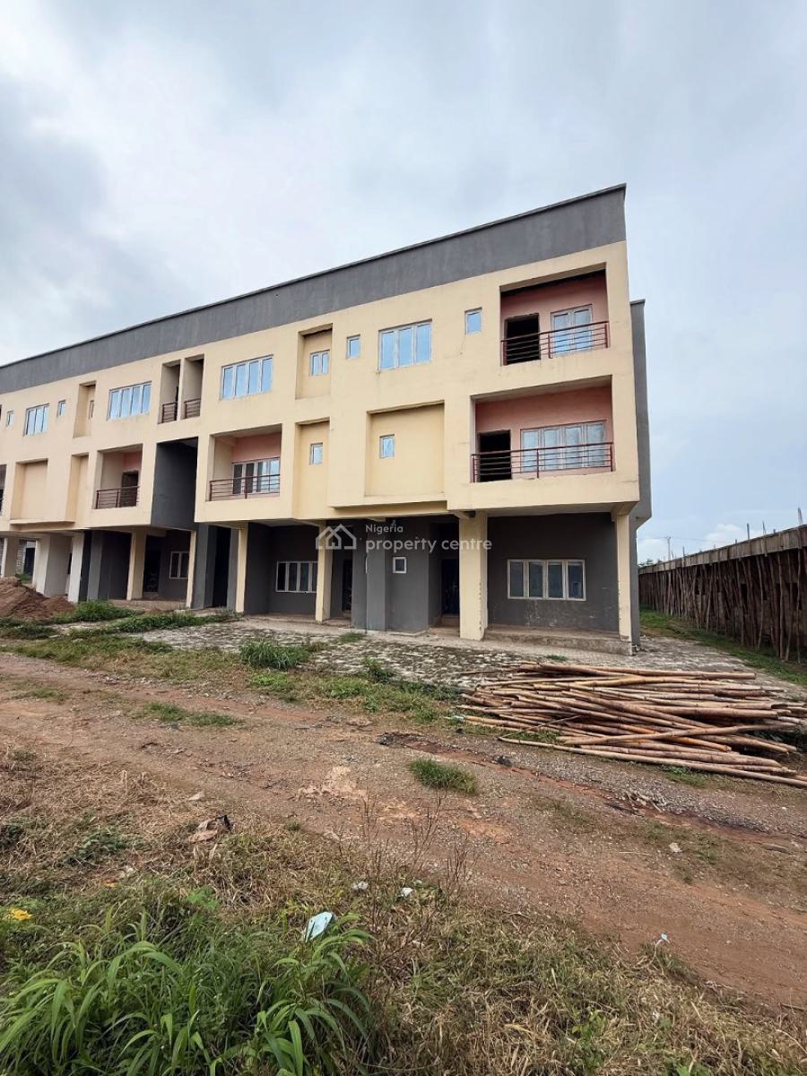 3 Bedroom Semi Detached Duplex + Bq (semi Finished, Conner Unit), Idu Industrial, Abuja, Semi-detached Duplex for Sale