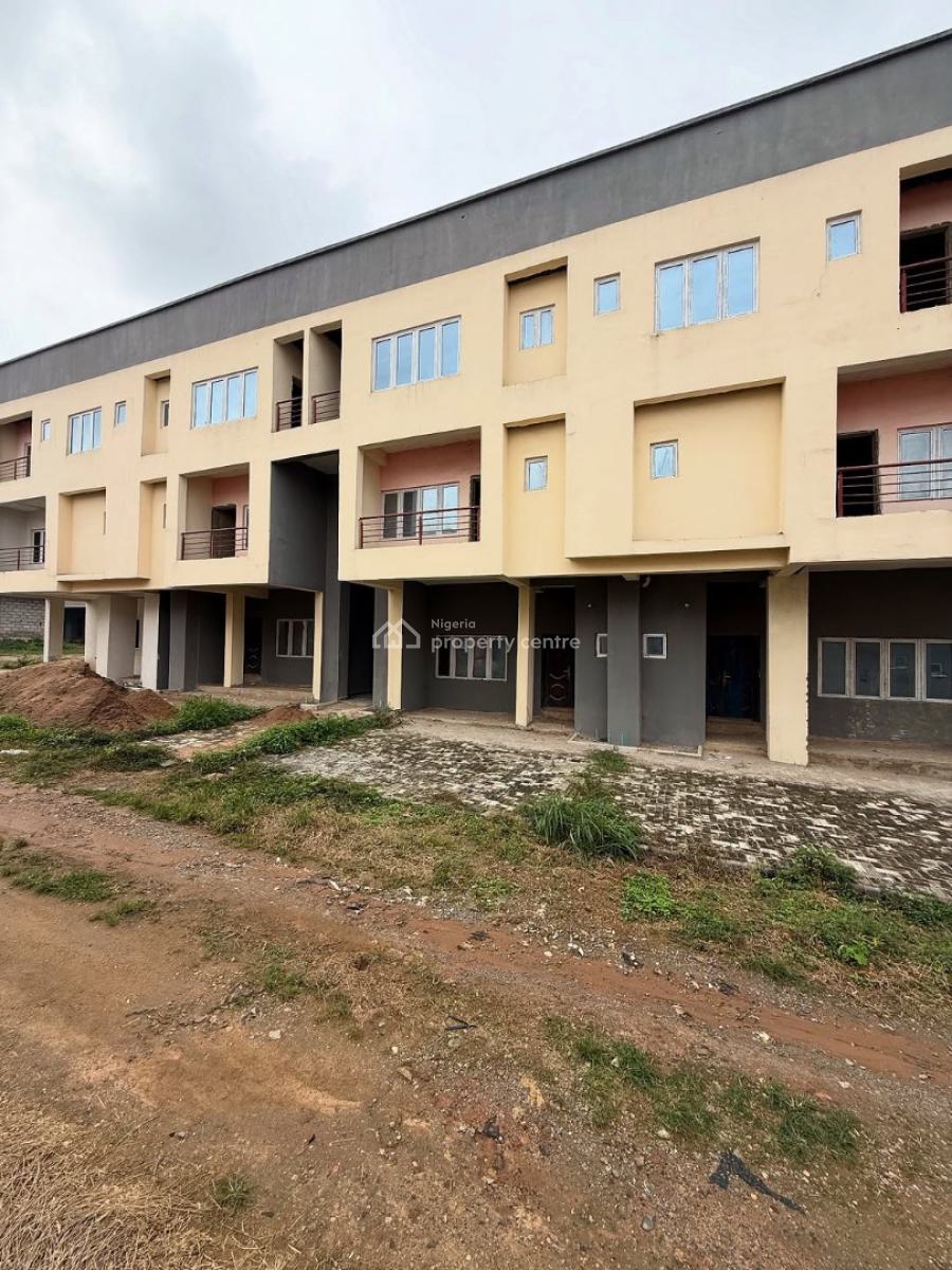 3 Bedroom Semi Detached Duplex + Bq (semi Finished, Conner Unit), Idu Industrial, Abuja, Semi-detached Duplex for Sale