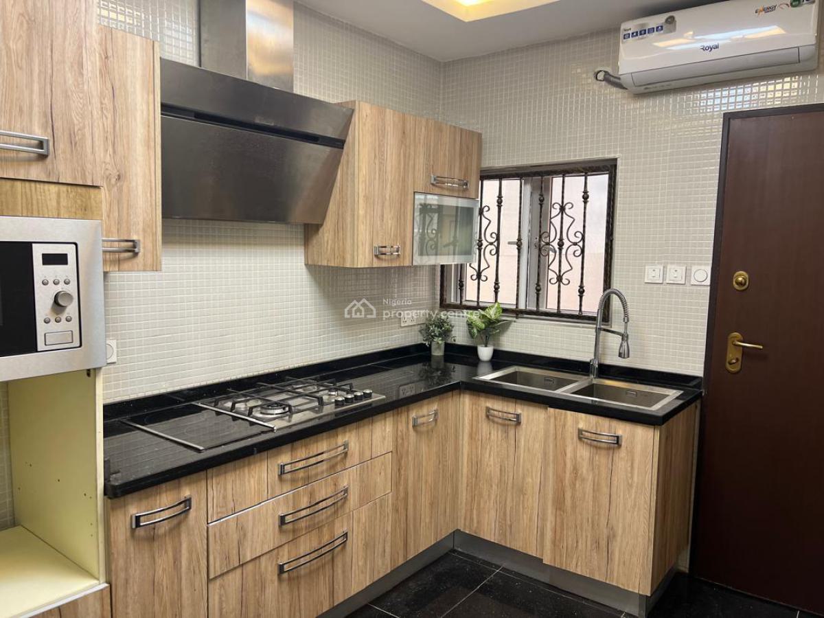3 Bedroom Fully Furnished Terrace Apartment, Meadow Hall Way, Ikate, Lekki, Lagos, Terraced Duplex Short Let