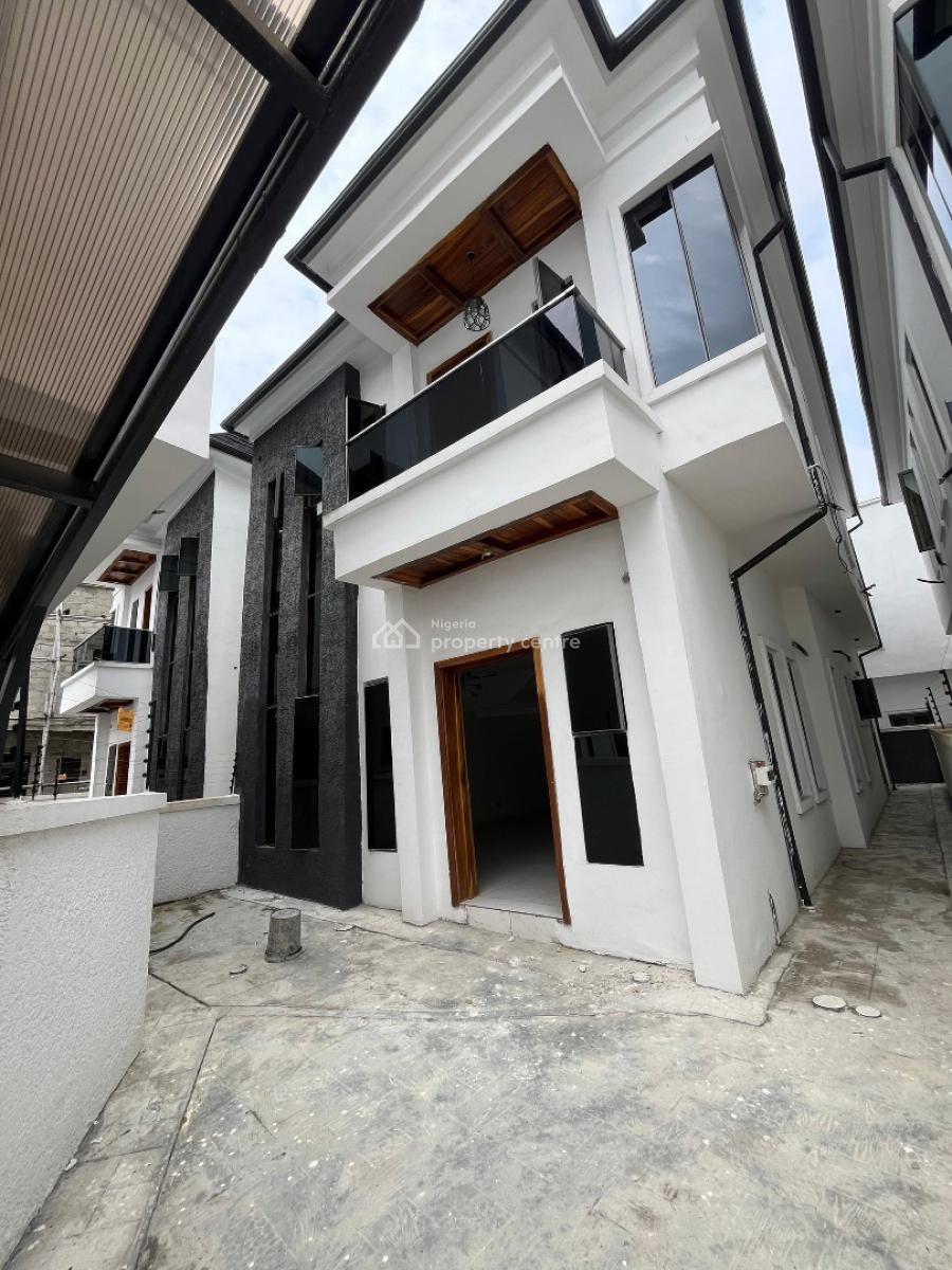 Newly Built Lovely 4 Bedroom Fully Detach with Bq Duplex Spacious, Orchid Road Lekki, Lekki, Lagos, Detached Duplex for Rent