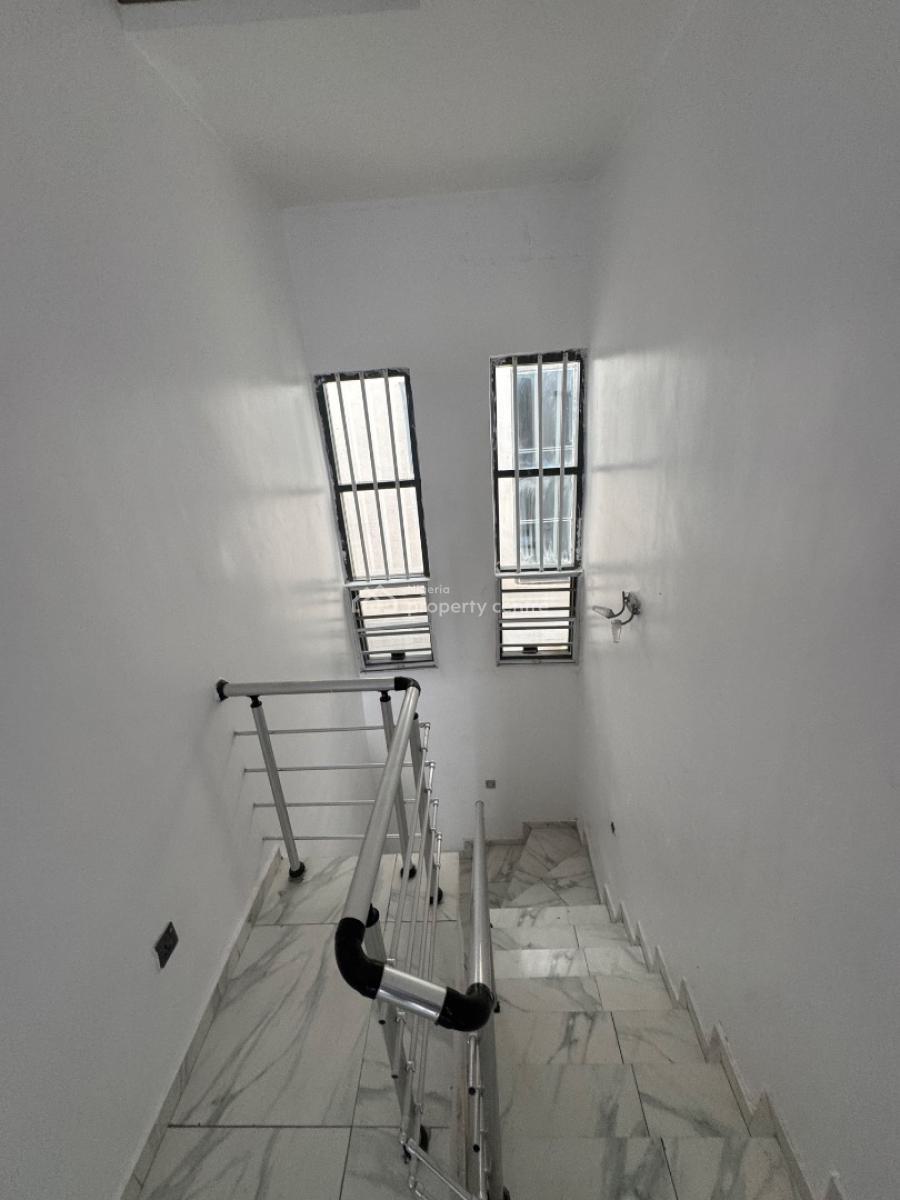 Service 4 Bedroom Duplex with Big Prevent Conner Picture with Pool and Gym, Orchid Road Before Round About, Lekki, Lagos, Terraced Duplex for Sale