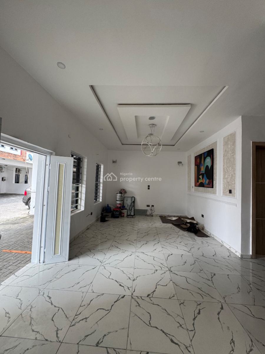 Service 4 Bedroom Duplex with Big Prevent Conner Picture with Pool and Gym, Orchid Road Before Round About, Lekki, Lagos, Terraced Duplex for Sale