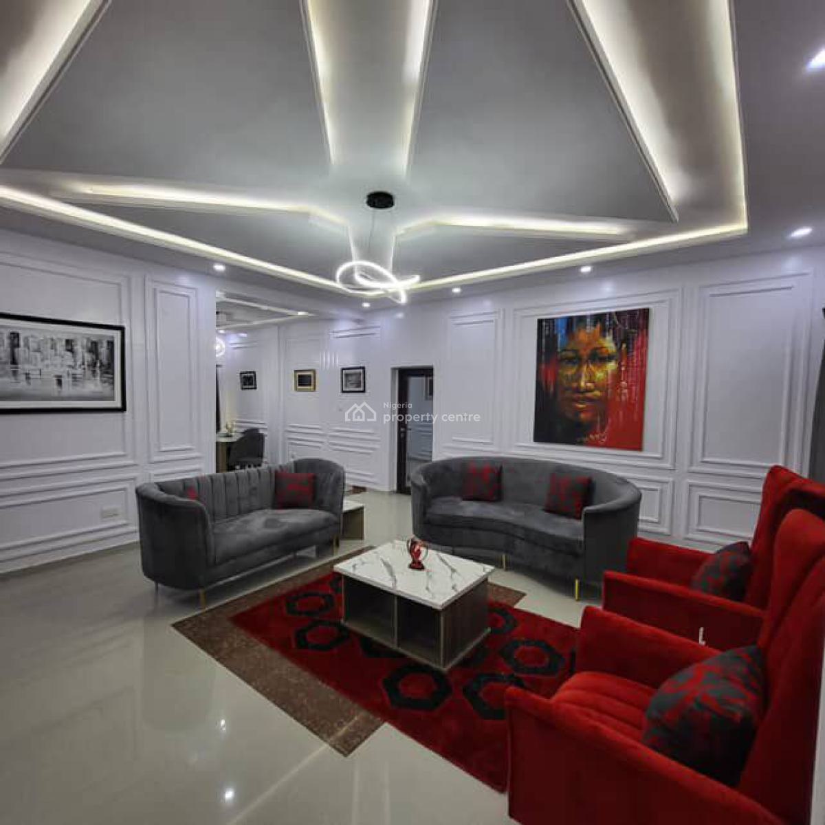 Fully Furnished 3 Bedroom Flat, Ikate Right, Lekki, Lagos, Flat / Apartment for Rent