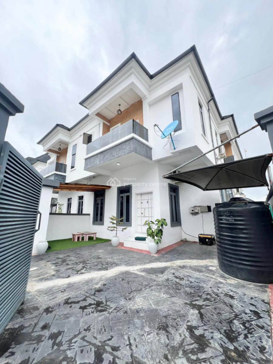 Fully Furnished 4 Bedroom Semi Detached Duplex with Bq, Orchid, Ikota, Lekki, Lagos, Semi-detached Duplex for Rent