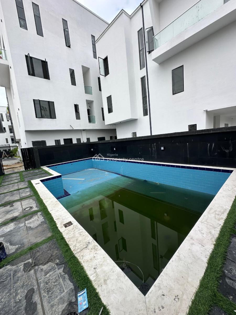 Beautifully Built 4 Bedroom Terrace Duplex with Bq, Pool ,gym & Playground, Ikate, Ikate Elegushi, Lekki, Lagos, Terraced Duplex for Rent