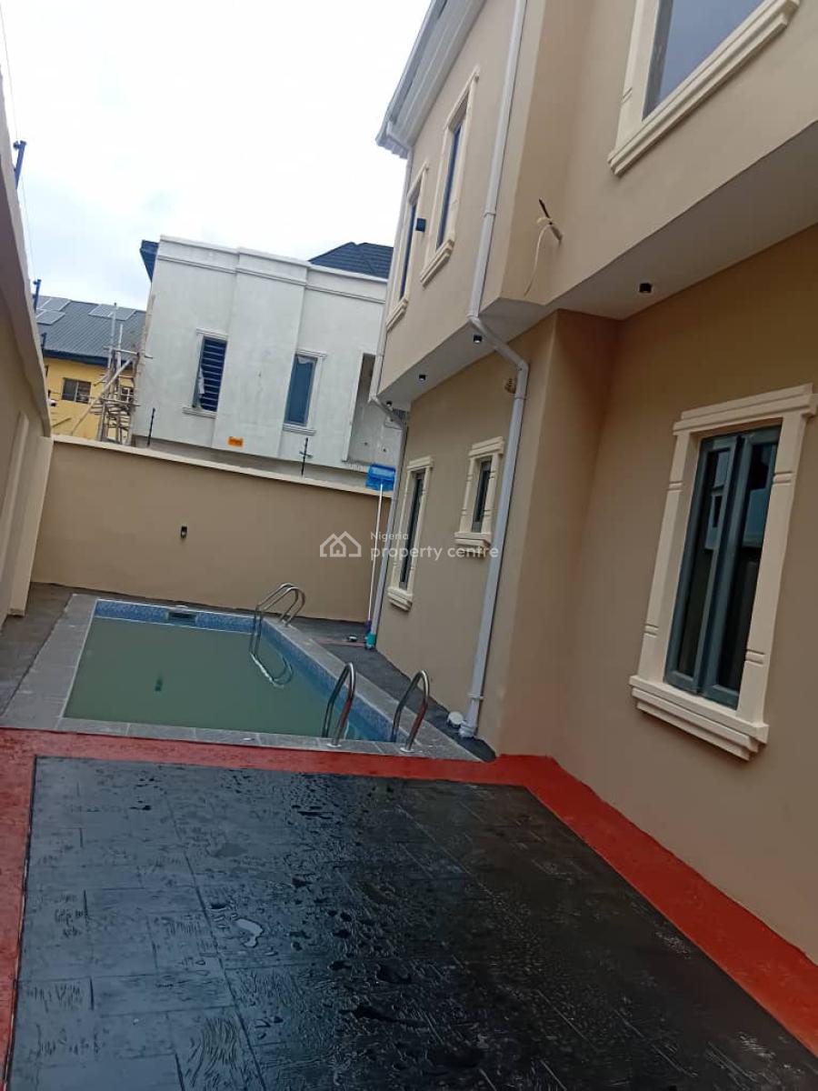 Premium and Astonished 4 Bedroom Duplex with Bq, Adekoya Estate, Ifako, Agege, Lagos, Detached Duplex for Sale