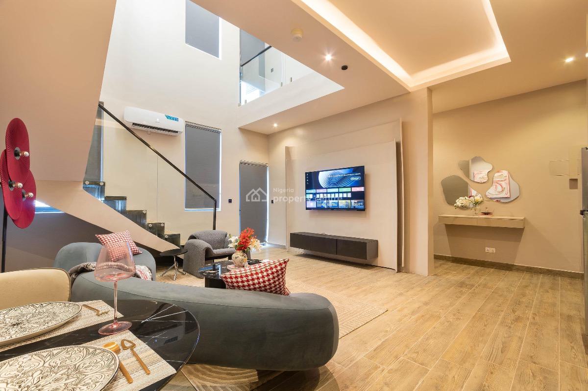 Luxurious 1-bedroom Loft Apartment, Edgewater Estate, Lekki, Lagos, Flat / Apartment Short Let