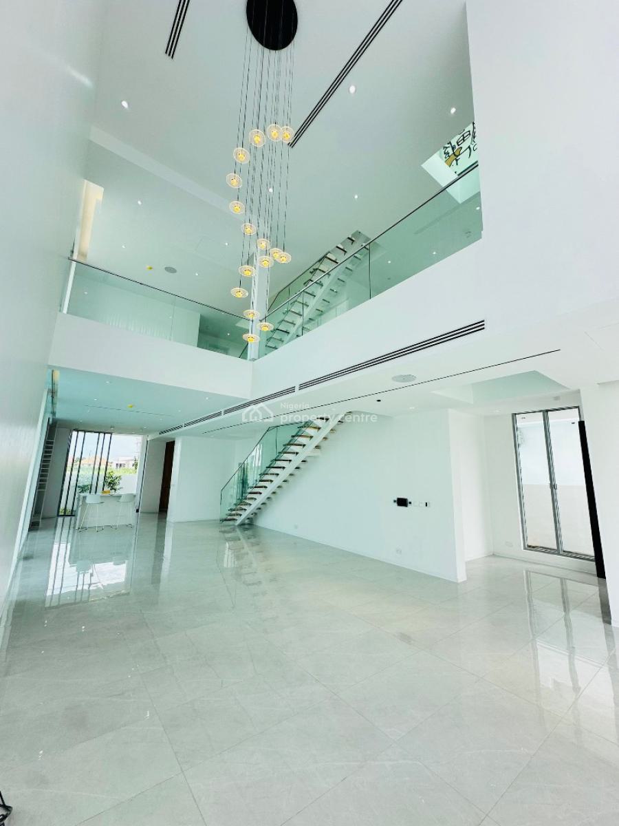 Ultra Modern Smart Home with Rooftop Terrace, Cinema, Gym & Pool, This Beautiful Architectural Masterpiece Is Located in a Serene Estate, Ikate, Lekki, Lagos, Detached Duplex for Sale