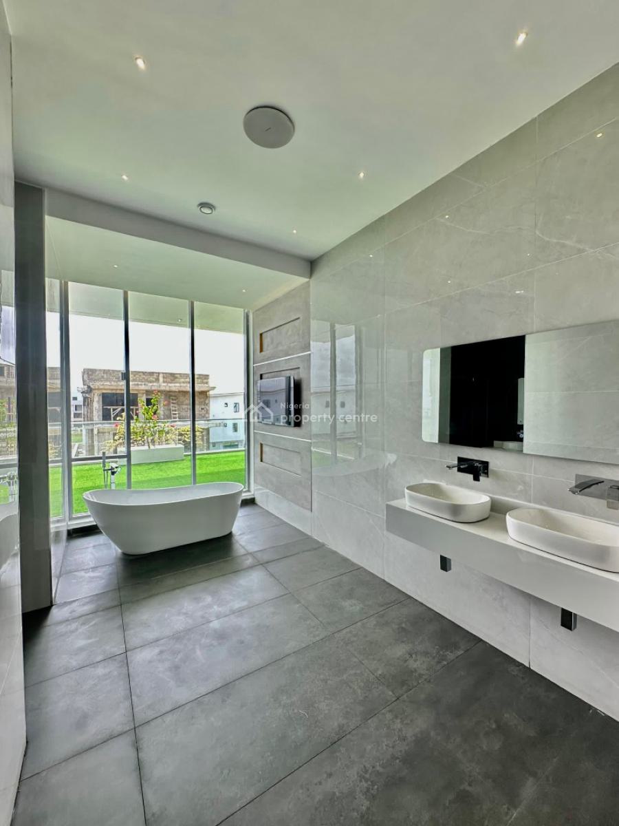 Ultra Modern Smart Home with Rooftop Terrace, Cinema, Gym & Pool, This Beautiful Architectural Masterpiece Is Located in a Serene Estate, Ikate, Lekki, Lagos, Detached Duplex for Sale