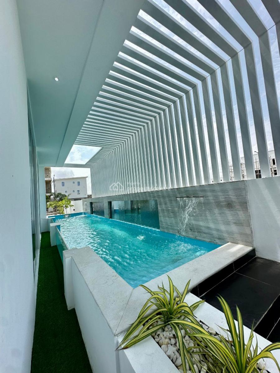 Ultra Modern Smart Home with Rooftop Terrace, Cinema, Gym & Pool, This Beautiful Architectural Masterpiece Is Located in a Serene Estate, Ikate, Lekki, Lagos, Detached Duplex for Sale