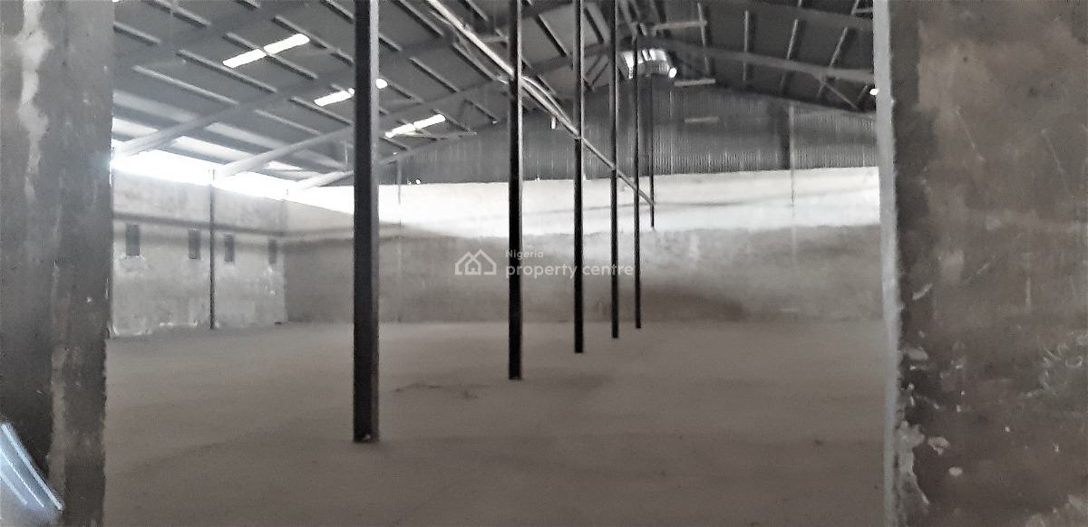 Warehouse Capacity of 4,000 Sqm, Industrial Area, Isolo, Lagos, Warehouse for Rent