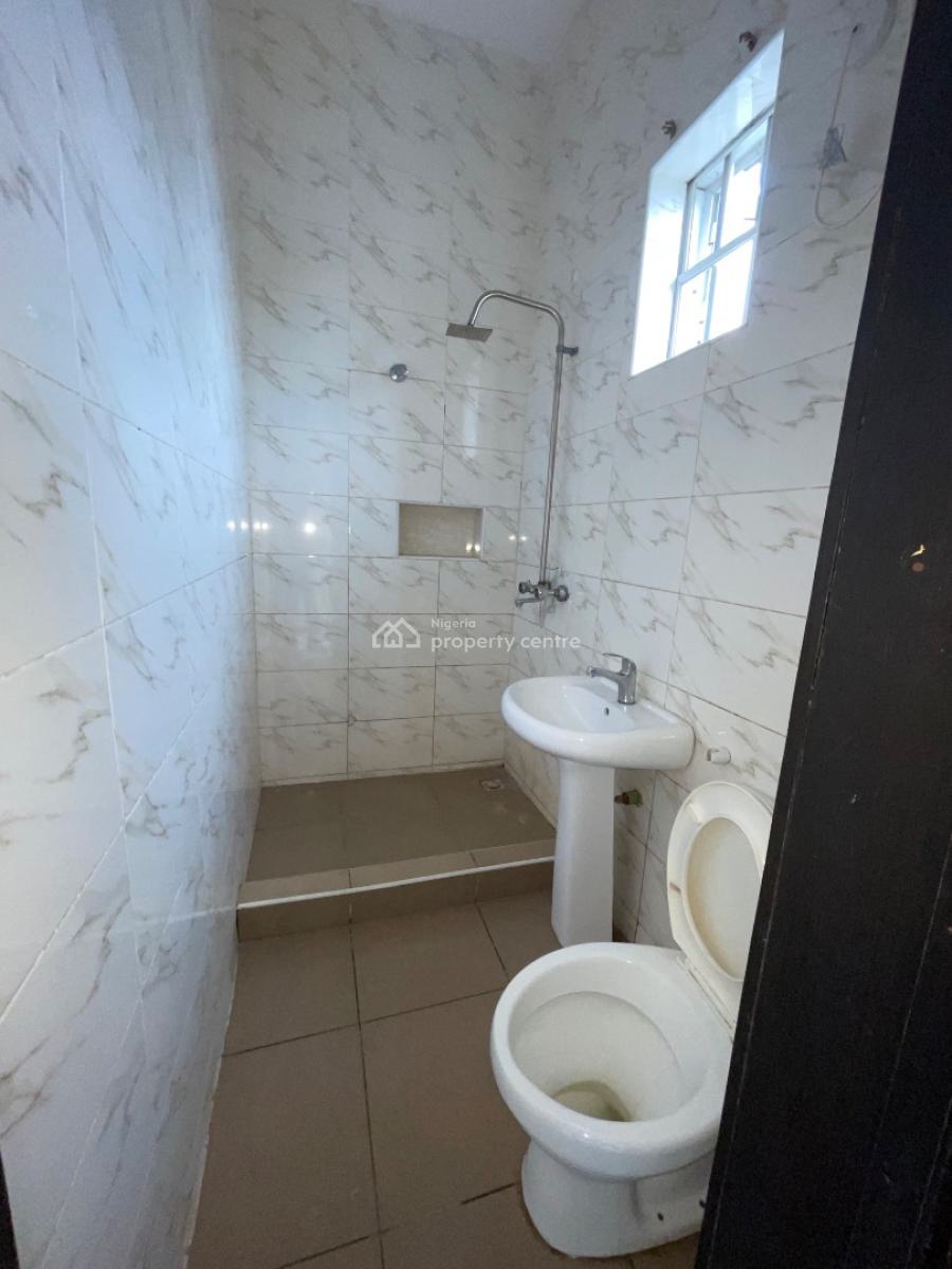 a Spacious Room Upstairs in Shared Apartment, Along Mobil Road, Ilaje, Ajah, Lagos, Self Contain (single Rooms) for Rent