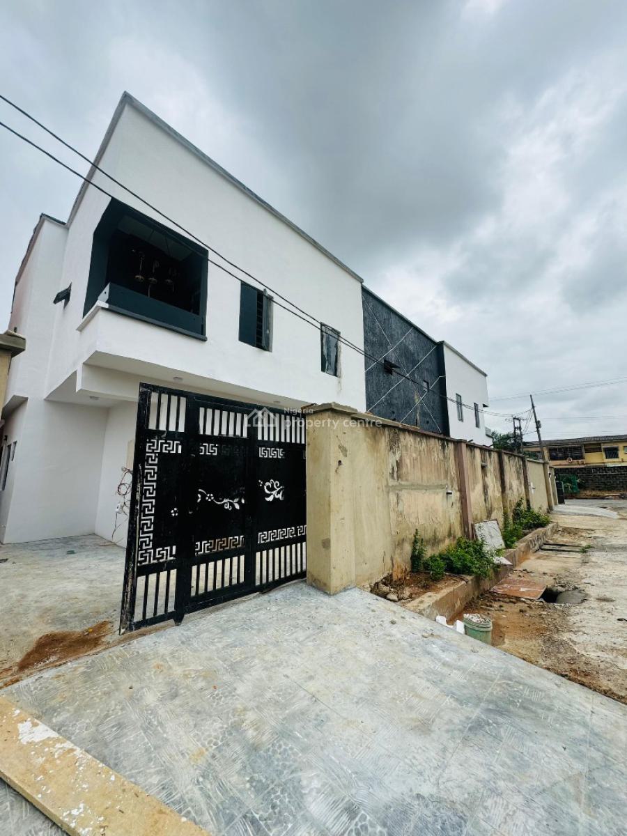 Aesthetically Crafted 4 Bedroom Semi Detached Duplex with a Room Bq, Ogba, Ikeja, Lagos, Semi-detached Duplex for Sale