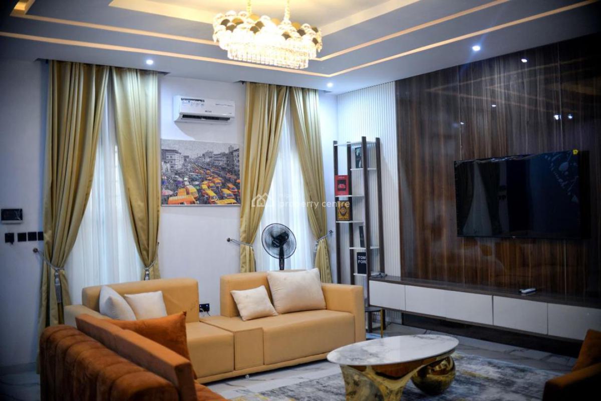 Luxury  Furnished  4 Bedroom Fully Detached  Duplex, Sangotedo, Ajah, Lagos, Detached Duplex Short Let