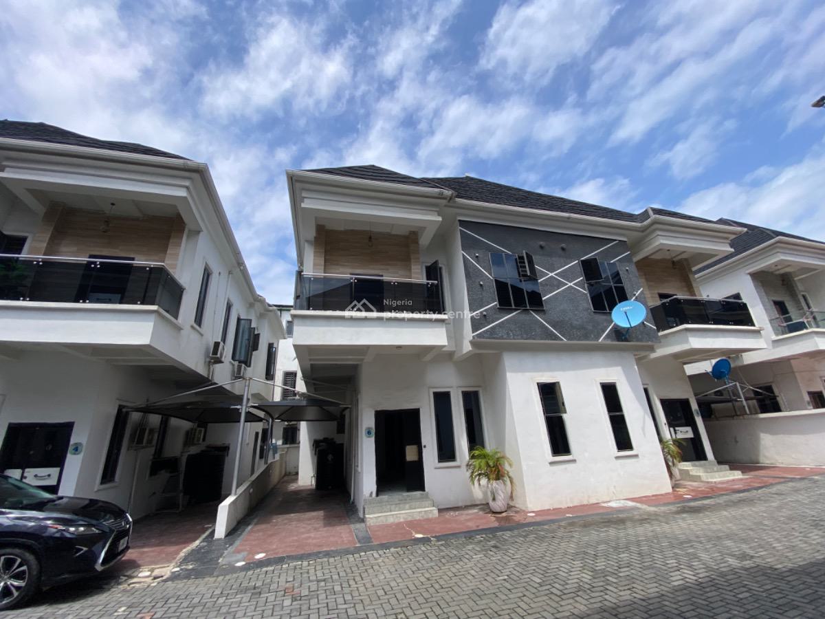 Modern 4 Bedroom Semi Detached Duplex with Bq Available at Orchid Road, Orchid Road Lekki Lagos, Lekki Phase 2, Lekki, Lagos, Semi-detached Duplex for Rent