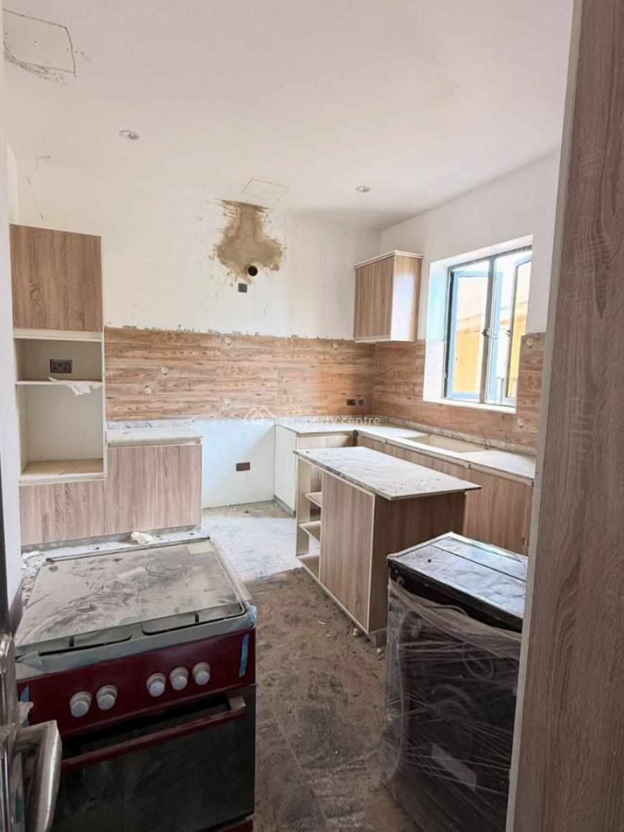 Newly Built Serviced 3 Bedrooms Apartment with 4 Acs, Kado, Abuja, Flat / Apartment for Rent