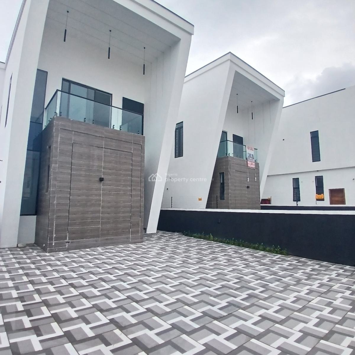 Gigantic 5 Bedroom Fully Detached Duplex with Swimming Pool and Bq, Chevron Toll Gate, Orchid Road, Lekki, Lagos, Detached Duplex for Sale