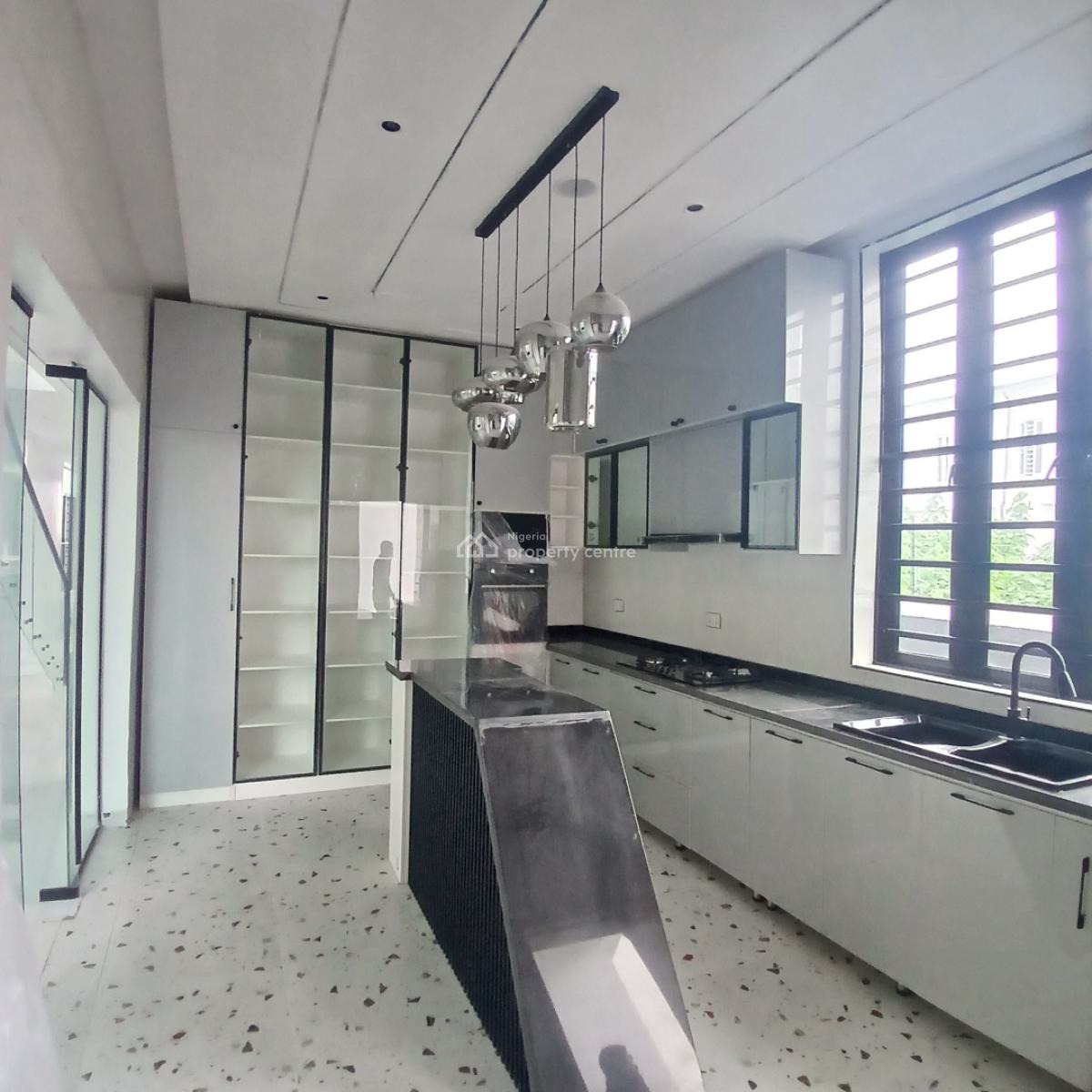 Gigantic 5 Bedroom Fully Detached Duplex with Swimming Pool and Bq, Chevron Toll Gate, Orchid Road, Lekki, Lagos, Detached Duplex for Sale