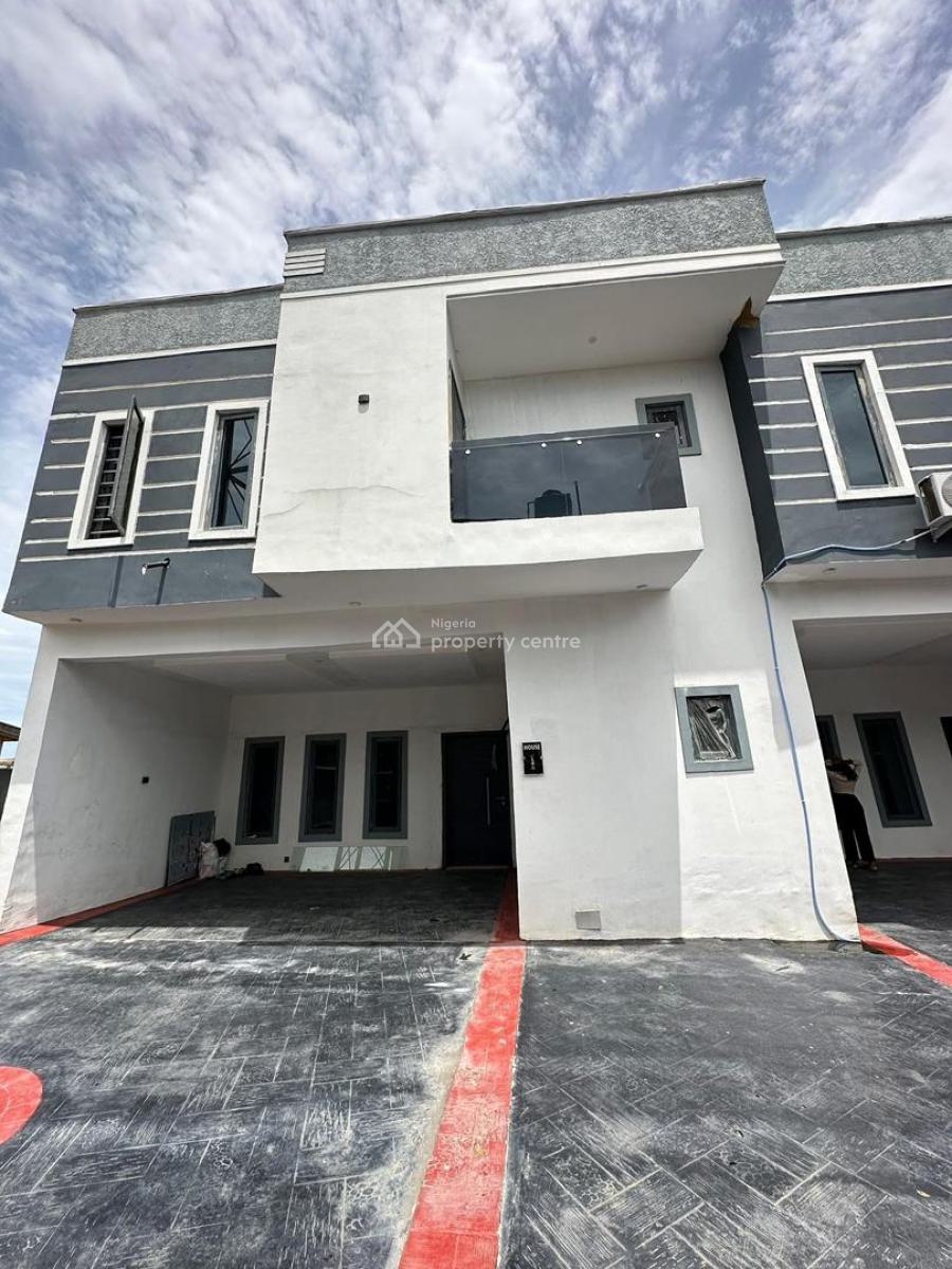 Newly Built 4 Bedroom Terrace Duplex, Ogba, Ikeja, Lagos, Terraced Duplex for Sale