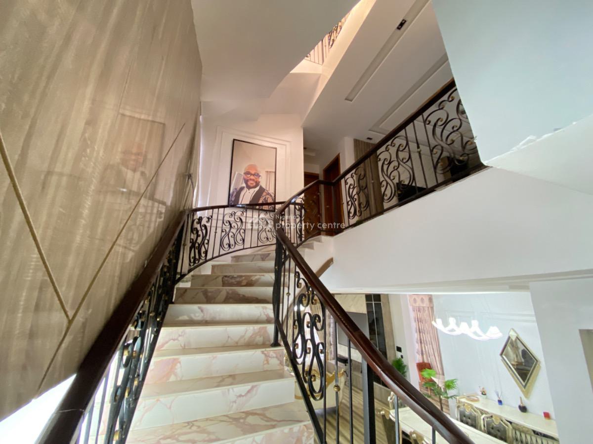 Luxurious Fully Furnished 5 Bedroom Duplex with Penthouse, Cinema,pool, Megamound Estate Ikota, Ikota, Lekki, Lagos, Detached Duplex for Sale