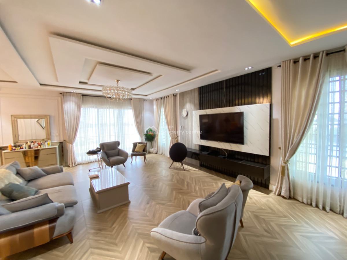 Luxurious Fully Furnished 5 Bedroom Duplex with Penthouse, Cinema,pool, Megamound Estate Ikota, Ikota, Lekki, Lagos, Detached Duplex for Sale