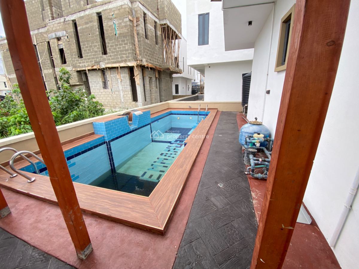 Luxurious Fully Furnished 5 Bedroom Duplex with Penthouse, Cinema,pool, Megamound Estate Ikota, Ikota, Lekki, Lagos, Detached Duplex for Sale