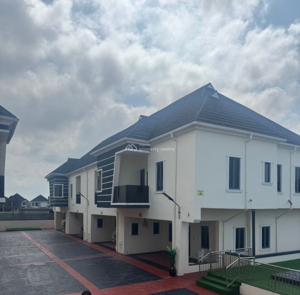 Luxurious 12 Units of Newly Built 4 Bedroom Terraced Duplex, Shapati, Ibeju Lekki, Lagos, Terraced Duplex for Rent