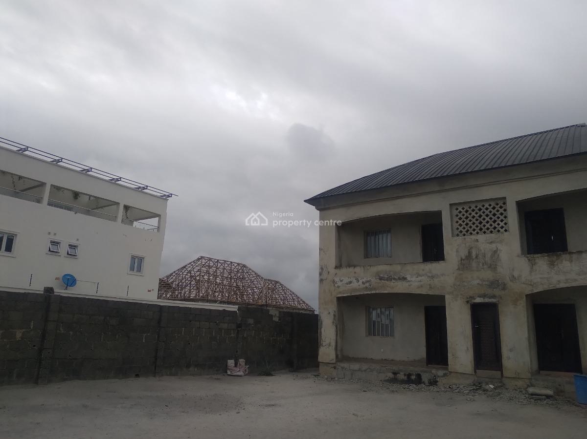 4 Units Flats on a Dry Fence Land Sand Filled, Okun-ajah, Ajah, Lagos, Land for Sale