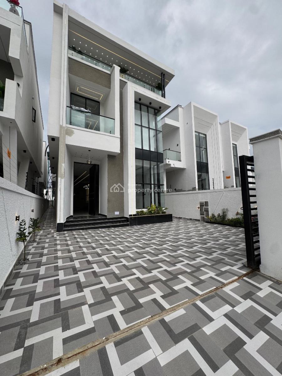 Classy 5 Bedroom Detached Duplex with a Pool, Ajah, Lagos, Detached Duplex for Sale