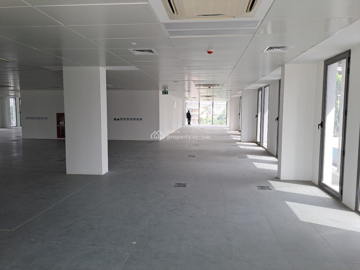 996sqm Open Office Space Newly Built Ultra-modern Building, Victoria Island (vi), Lagos, Office Space for Rent