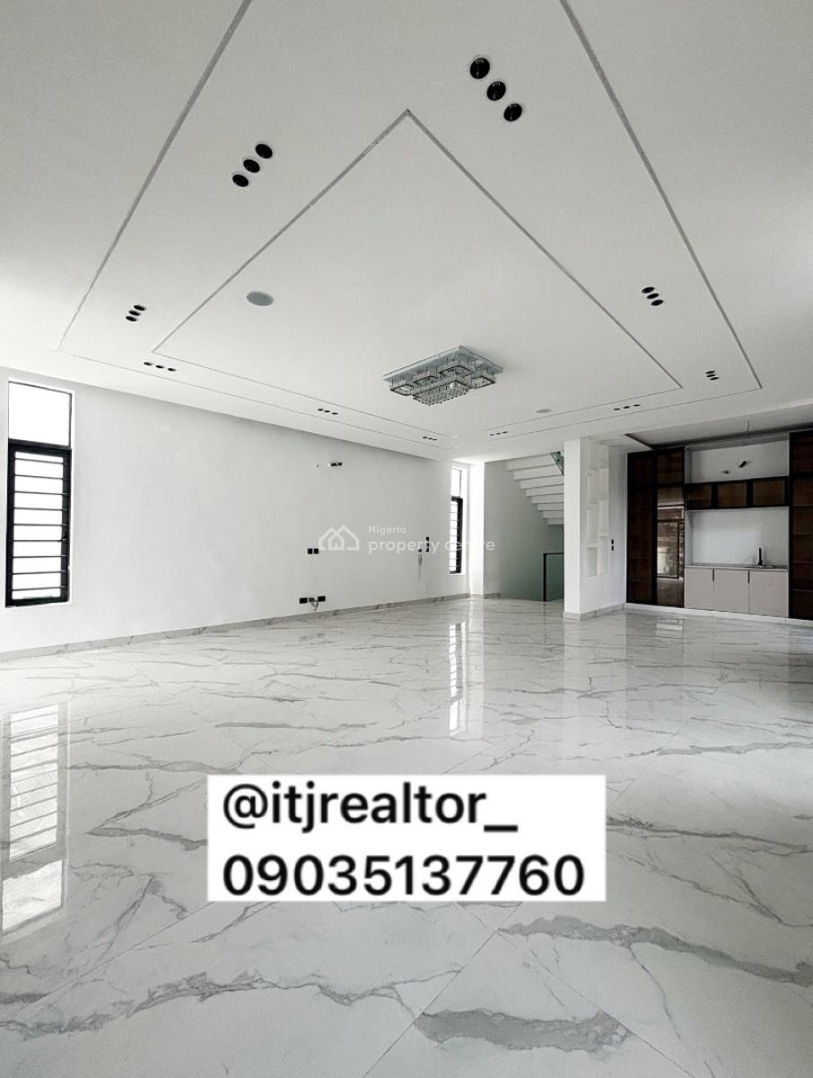 Stunning 5 Bedroom Detached Duplex with Swimming Pool and Bq, Chevron, Lekki, Lagos, Detached Duplex for Sale