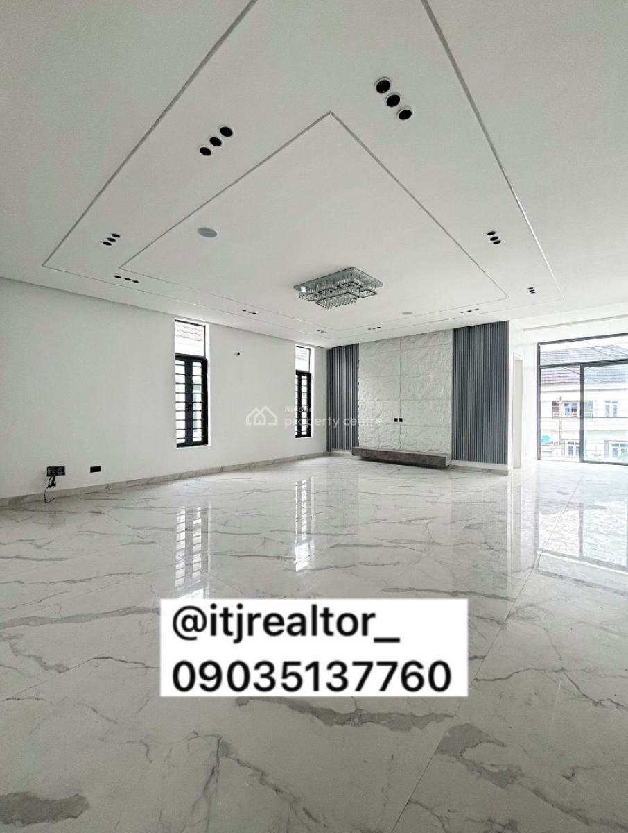 Stunning 5 Bedroom Detached Duplex with Swimming Pool and Bq, Chevron, Lekki, Lagos, Detached Duplex for Sale