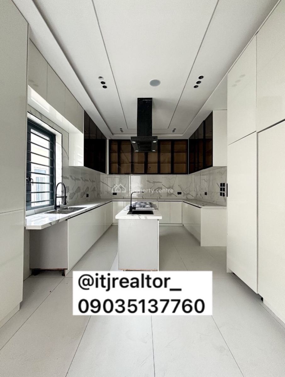 Stunning 5 Bedroom Detached Duplex with Swimming Pool and Bq, Chevron, Lekki, Lagos, Detached Duplex for Sale