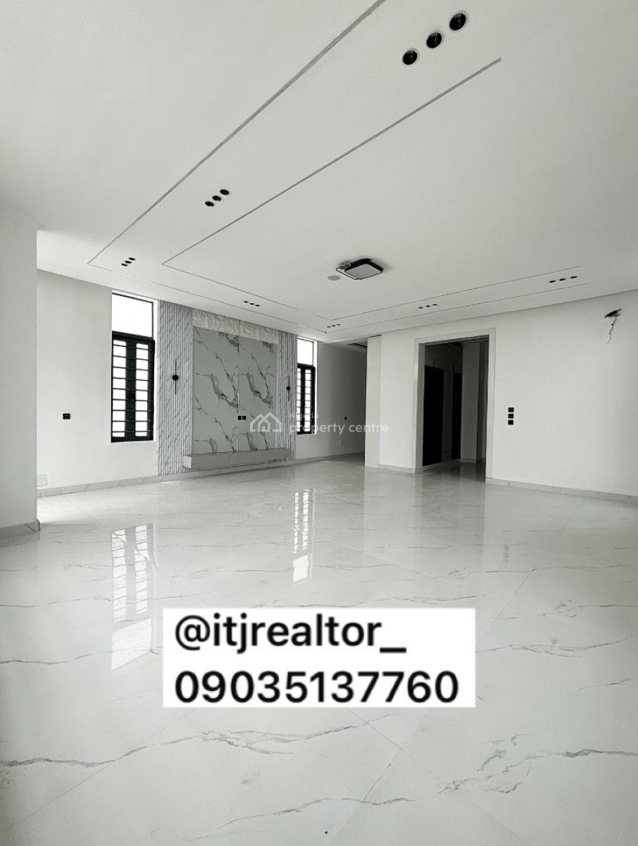 Stunning 5 Bedroom Detached Duplex with Swimming Pool and Bq, Chevron, Lekki, Lagos, Detached Duplex for Sale