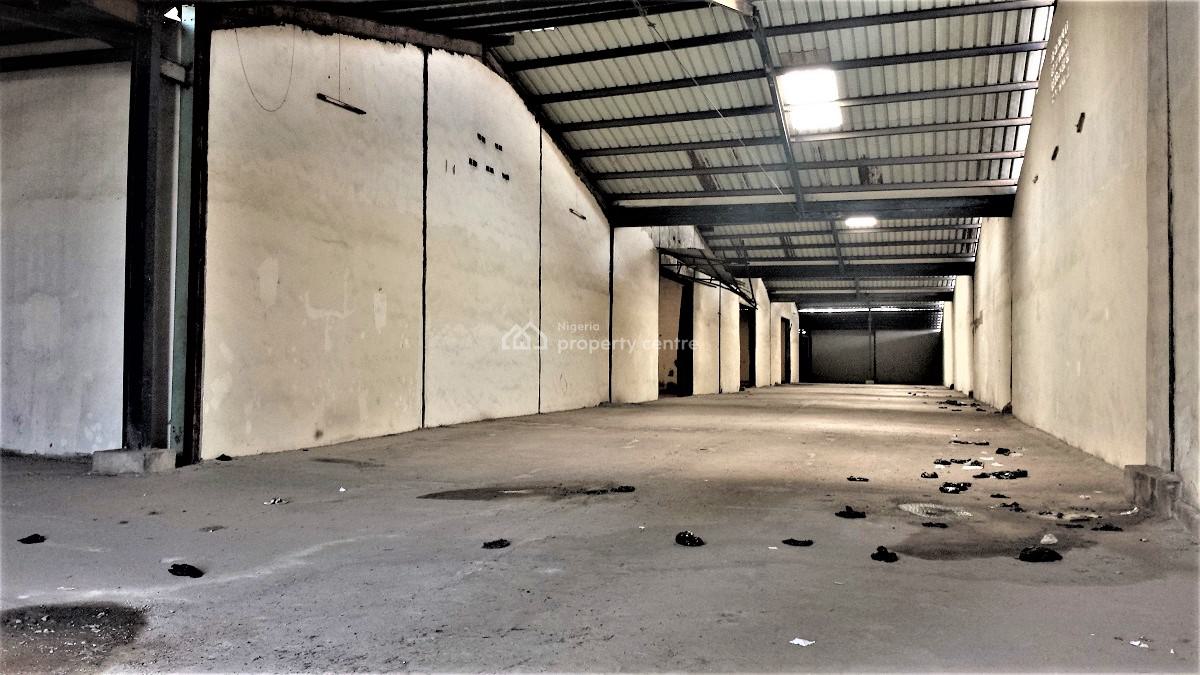 Warehouse Capacity of 6,000 Sqm with Office, Navy Town Rd Alakija, Satellite Town, Amuwo Odofin, Lagos, Warehouse for Rent