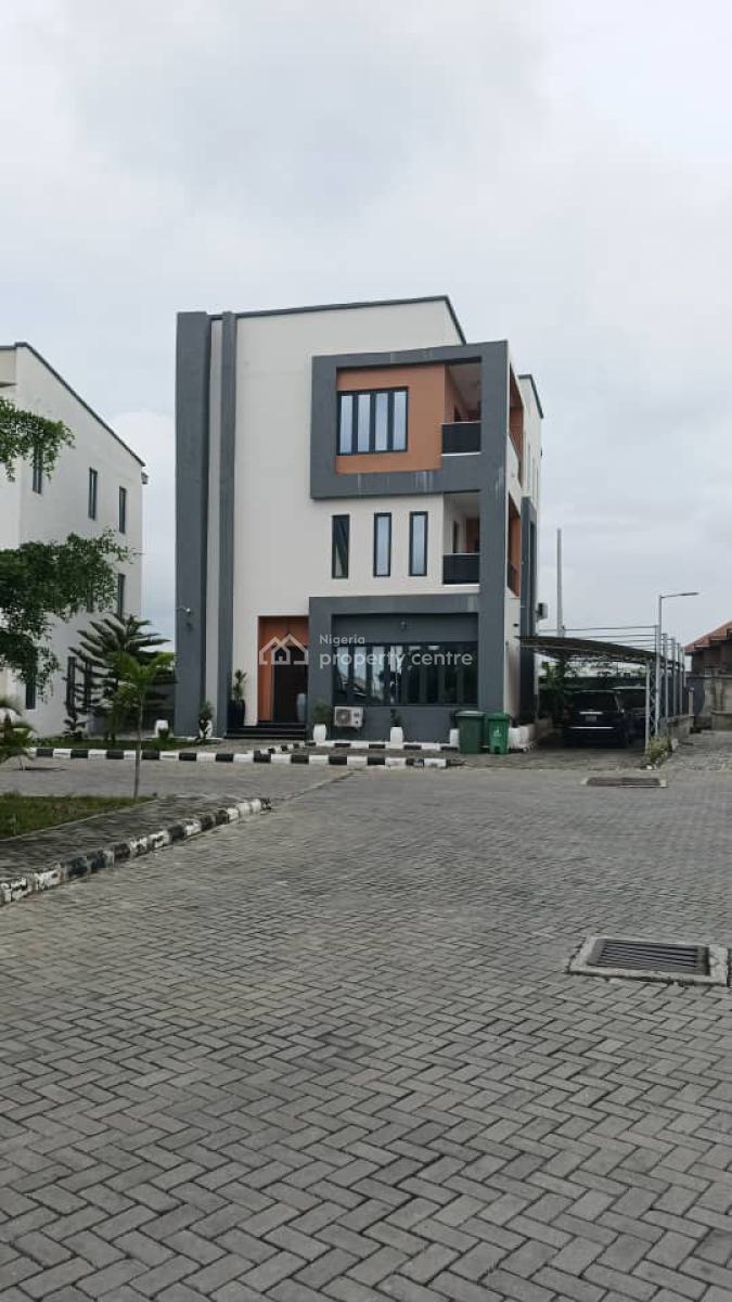 Exotic Fully Detached Duplex, Near Pinnock Beach Estate and Victory Park Estate, Osapa, Lekki, Lagos, Detached Duplex for Sale
